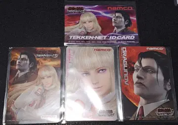 철권 5 DR 다크 리저렉션 NAMCO ID 카드 4점 세트