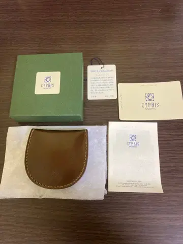 CYPRIS 코도반 코인 케이스 커피 말발굽형