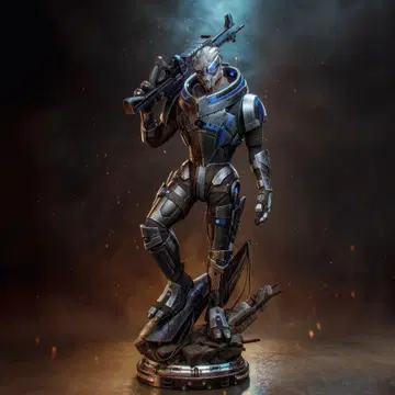 1/8 미도색 미조립 피규어 레진 키트 MASS EFFECT