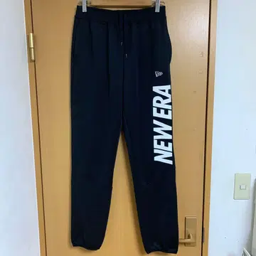 NEW ERA 조거 팬츠 블랙 M
