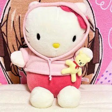 레트로 빈티지 산리오 키티 봉제 인형 나카지마 코퍼레이션