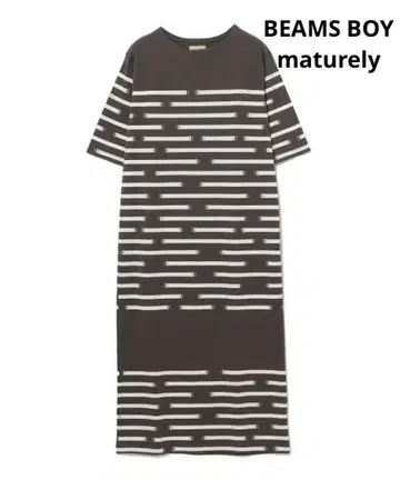 BEAMS BOY maturely / Break Border Dress