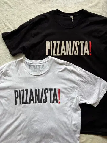 미국 규격 PIZZANISTA! 피자니스타 T셔츠 세트