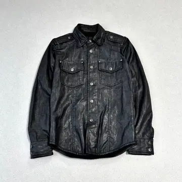 00s archive schlussel waxed jacket black