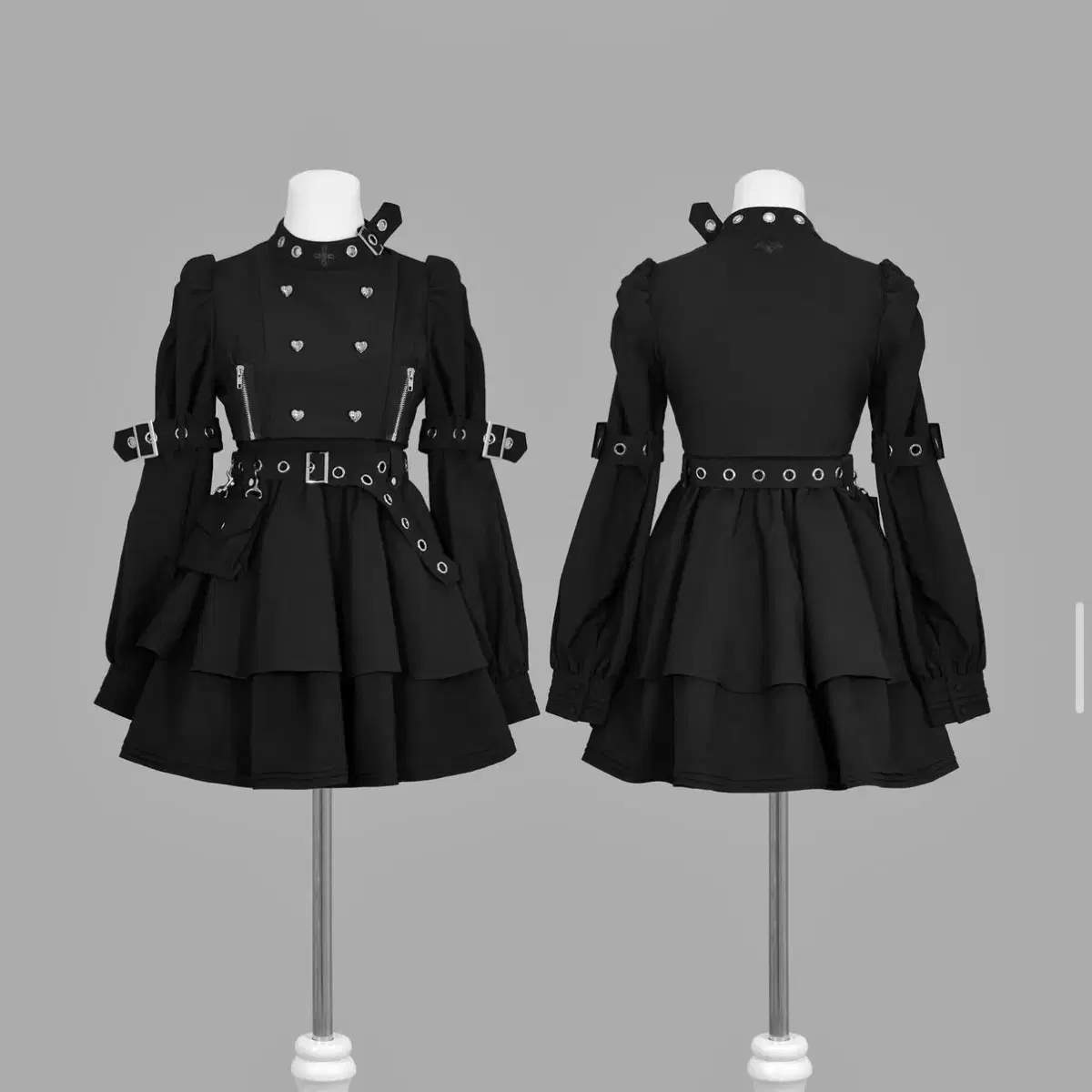 Dimmoire Evil Cat Hooded Zip-up Black | Bunjang Global