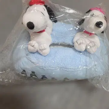 초특가 스누피 봉제 인형 티슈 케이스