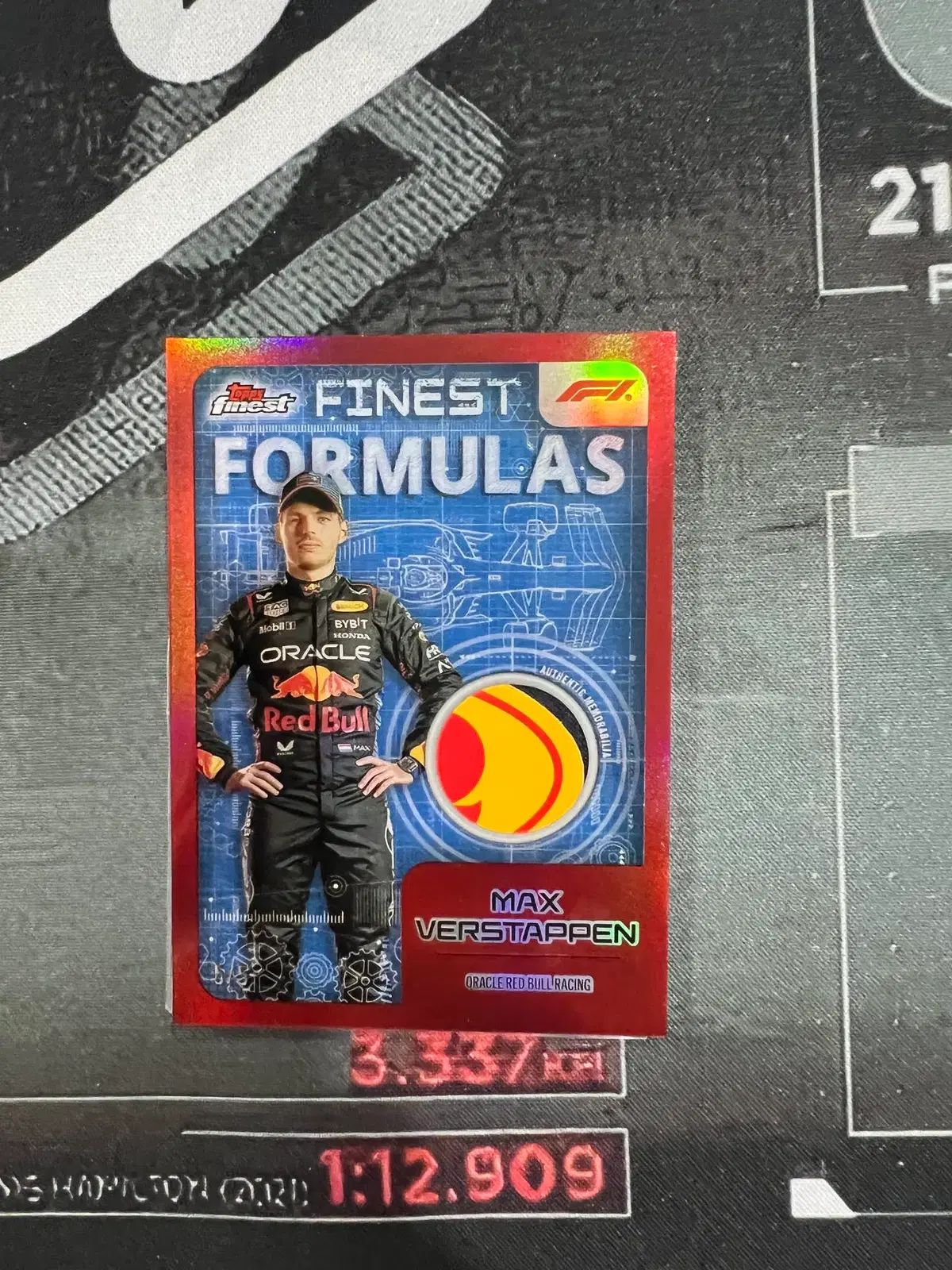 2024 Topps Finest Max Verstappen /5