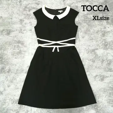 새상품급 TOCCA 빅 사이즈 토카 루미너스 원피스 XL