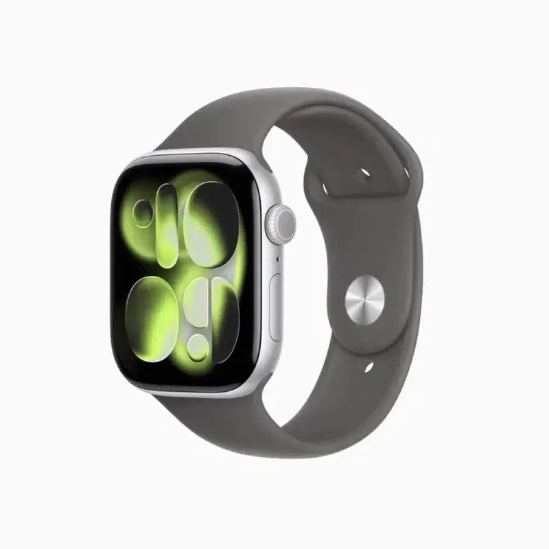 애플스토어 정품-애플워치 11세대 46mm 실버 / 스톤 그레이