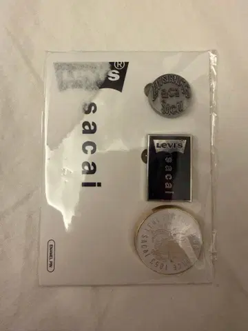 새상품 sacai levi's 핀즈 실버 사카이 리바이스