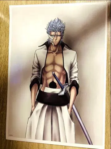 그림죠 BLEACH A4 포스터 THE LOCUS OF BRAVE