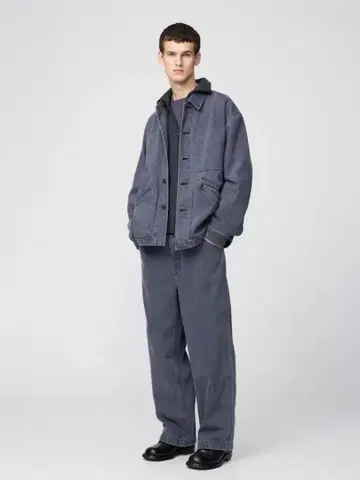 UNIQLO U 와이드 핏 컬러진 32