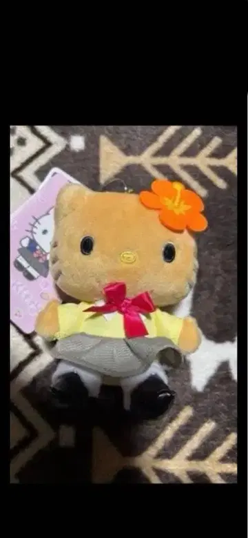 키티 갸루 기념일 봉제 인형 키링