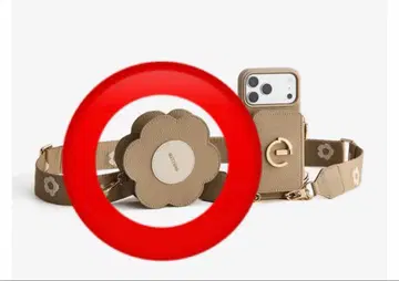 custype 플라워 무늬 지퍼 달린 AirPods 케이스 그레이지