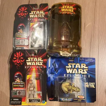 Star Wars Episode I 피규어 4체 세트
