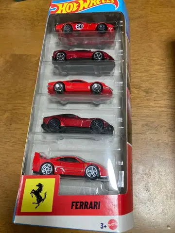 Hot Wheels 페라리 미니카 세트 5-pack