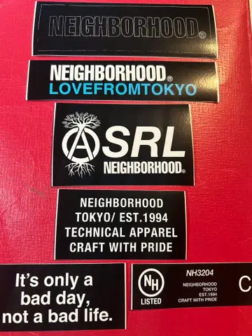 NEIGHBORHOOD 스티커 SRL 네이버후드 미사용