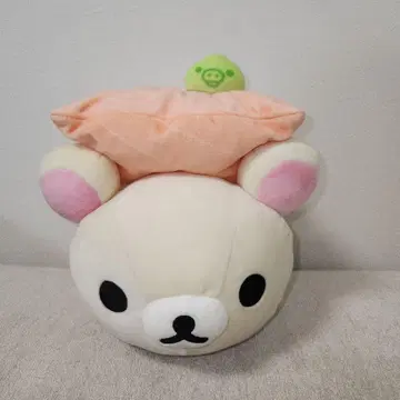 리락쿠마 모찌모찌 스시 봉제 인형 연어 코리락쿠마
