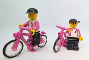 단종 LEGO 1196 툴 드 프랑스 시리즈 미니 피규어와 자전거 세트