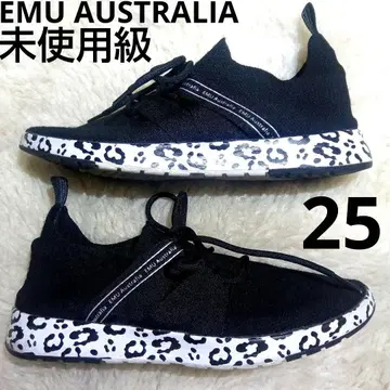 미사용급 EMU Australia 니트 스니커즈 25cm 여성용 경량