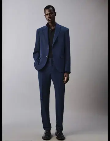 새상품급 ZARA 컴포트 수트 네이비 셋업
