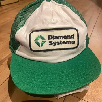 주말 세일 중 미국제 빈티지 Diamond Systems 트래커 햇