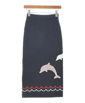 THOM BROWNE 롱 맥시 길이 스커트 여성용