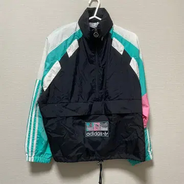 adidas 하프 지퍼 윈드 브레이커 아디다스 풀오버 나일론