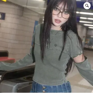 HTH 롱티 반팔 상의