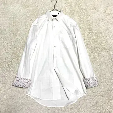 현행 폴스미스 꽃무늬 긴팔 셔츠 섀도우 체크