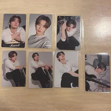 TXT MOA CON 영준 포토 카드 트레이딩 카드 7장