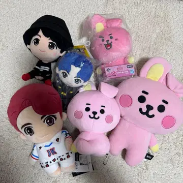 BTS 정국 BT21 Cooky 봉제 인형 세트