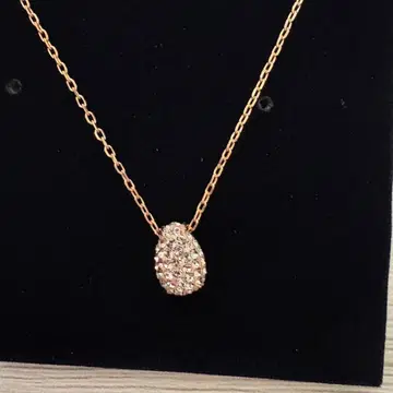 Swarovski 골드 크리스탈 목걸이