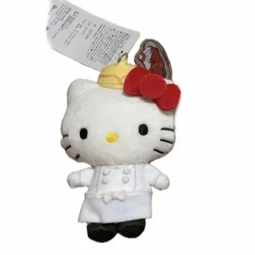 키티 마스코트 카레 가게 봉제 인형 키링