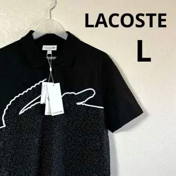 LACOSTE 라코스테 크록 로고 블로킹 피케 셔츠 L