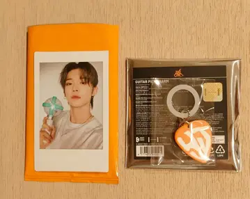 TXT MOA CON 기타 피크 참 & 인스턴트 사진 연준