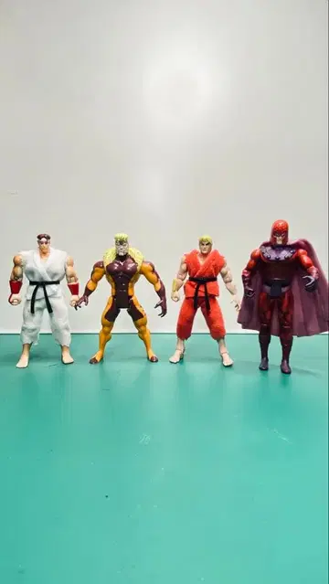 스트리트 파이터 X-MEN 액션 피규어 세트