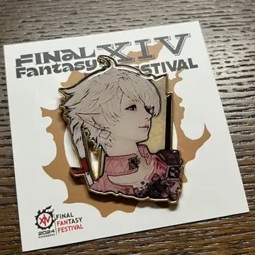 FF14 중국 팬 페스티벌 핀 배지 알리제