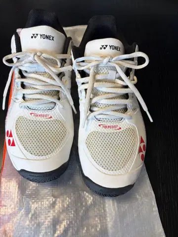 YONEX 테니스화 화이트/레드 27cm