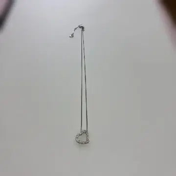 스와로브스키 목걸이 오픈 하트