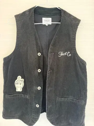 Fuct Co. 다크 그레이 베스트 M