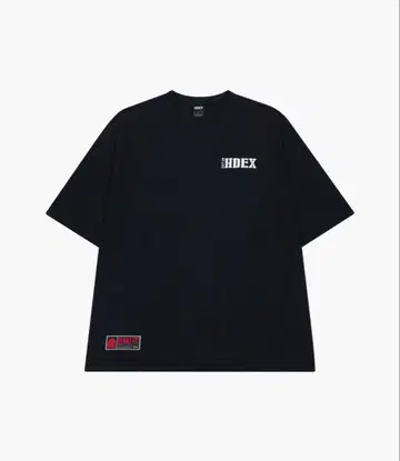 HDEX 오버사이즈 티셔츠 블랙