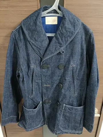 프리휠러스 U.S. Naval 더블 브레스트 데님 자켓 40