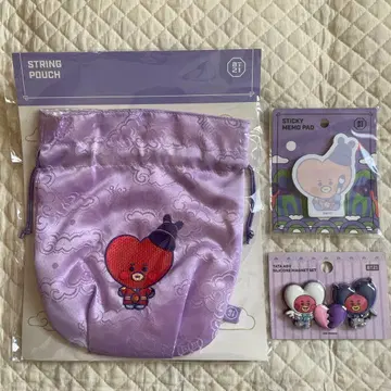 BT21 타타 파우치 세트