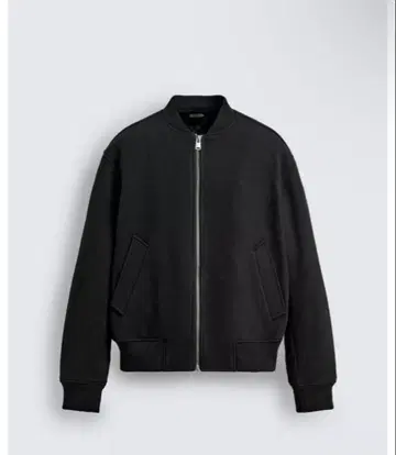 ZARA 콤비 소재 봄버 자켓