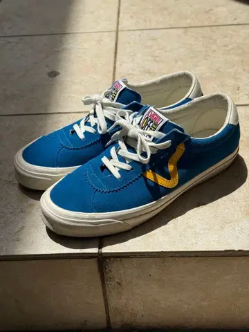 Vans 파랑 스웨이드 스니커즈