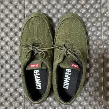 CAMPPER 캠퍼 올리브 그린 스니커즈 40