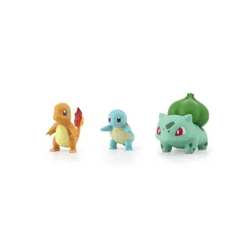 파이리 & 꼬부기 & 이상해씨 포켓몬 스케일 월드 칸토 지방