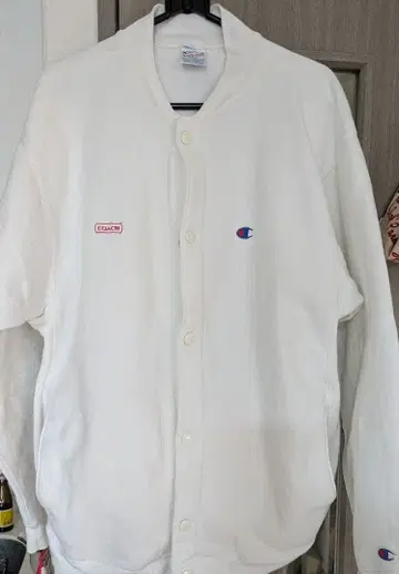 Champion Reverse Weave 스냅 가디건 L 화이트