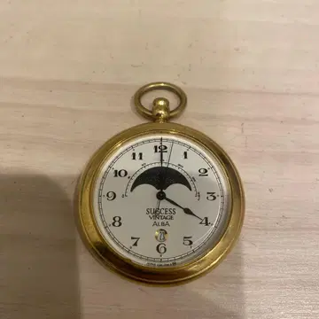 세이코 알바 서세스 빈티지 문페이즈 회중시계 V338-0010